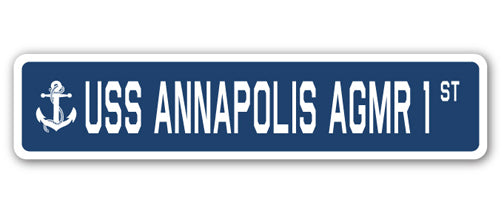 USS Annapolis Agmr 1 Street Vinyl Decal Sticker