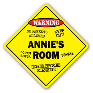 Annie's Room Vinyl Decal Sticker