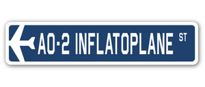 AO-2 Inflatoplane Street Sign