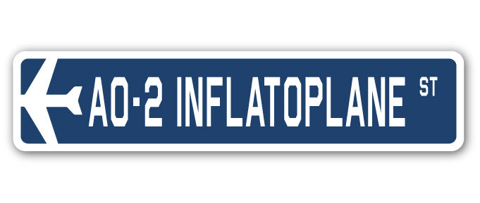 AO-2 Inflatoplane Street Sign