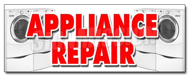 Appliance Repair Decal