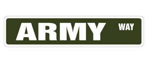 ARMY Street Sign