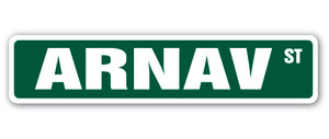 ARNAV Street Sign