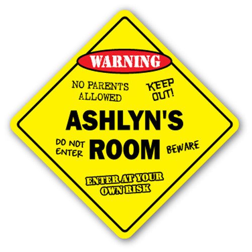 Ashlyn's Room Vinyl Decal Sticker