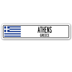 ATHENS, GREECE Street Sign