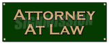 Attorney At Law Banner