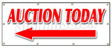 Auction Today Left Arrow Banner