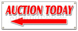 Auction Today Left Arrow Banner