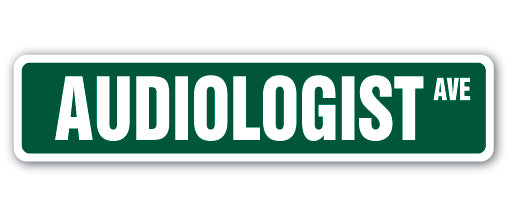 Audiologist Street Vinyl Decal Sticker