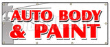Auto Body & Paint Banner