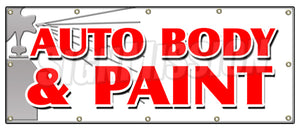 Auto Body & Paint Banner
