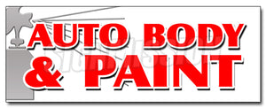 Auto Body & Paint Decal