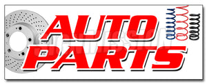 Auto Parts Decal