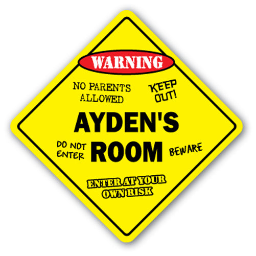 Ayden's Room Vinyl Decal Sticker