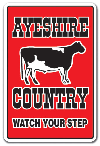 AYESHIRE COUNTRY Sign