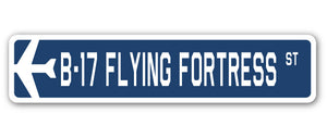 B-17 Flying Fortress Street Vinyl Decal Sticker