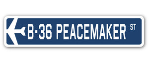 B-36 Peacemaker Street Vinyl Decal Sticker