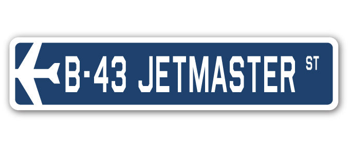 B-43 Jetmaster Street Sign