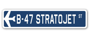 B-47 Stratojet Street Sign