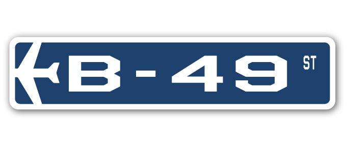 B-49 Street Sign