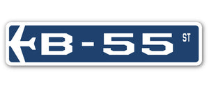 B-55 Street Sign