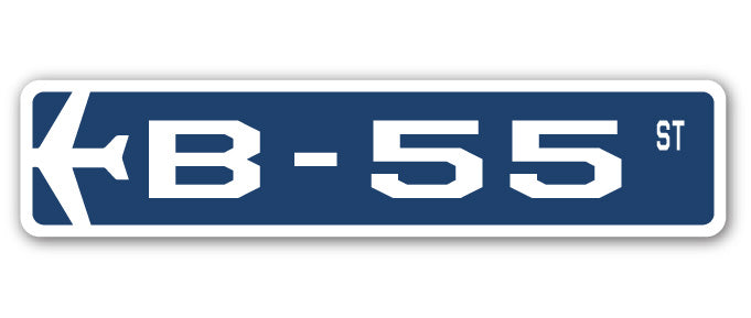 B-55 Street Sign