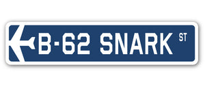 B-62 Snark Street Sign