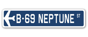 B-69 Neptune Street Sign