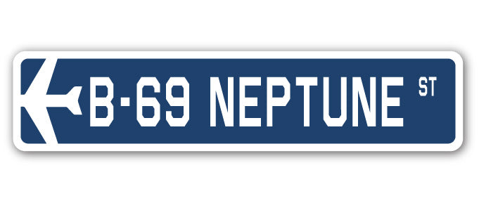 B-69 Neptune Street Sign