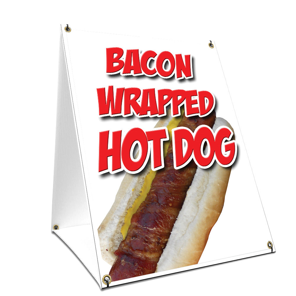 Bacon Wrapped Hot Dog