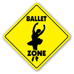 Ballet Zone Vinyl Decal Sticker