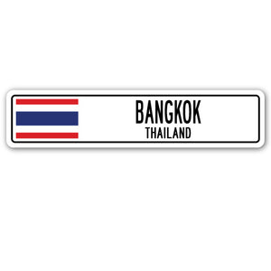 BANGKOK, THAILAND Street Sign