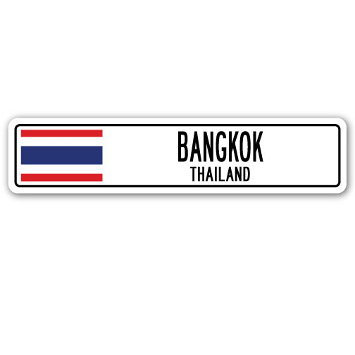 BANGKOK, THAILAND Street Sign