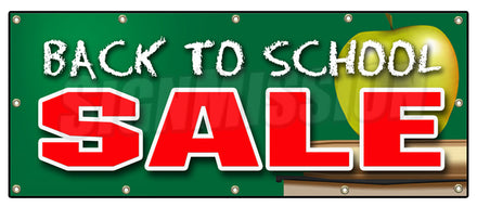 Back To School Sale Banner