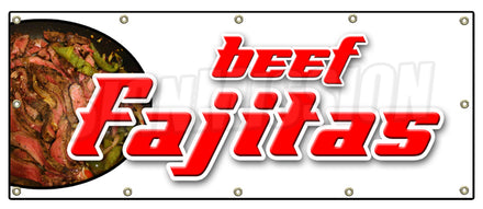 Beef Fajitas Banner