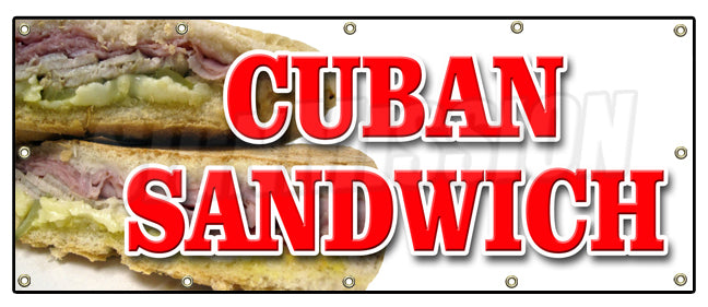 Cuban Sandwich Banner