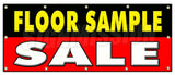 Floor Sample Sale Banner