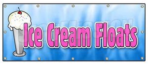 Ice Cream Floats Banner