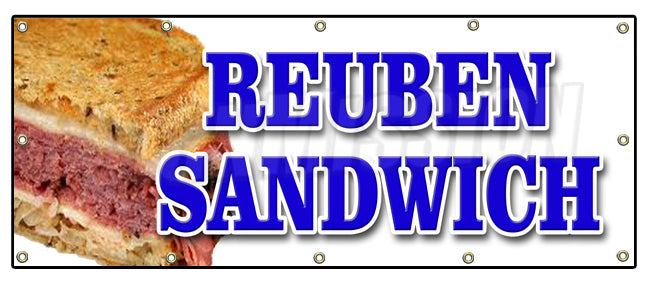 Reuben Sandwich Banner