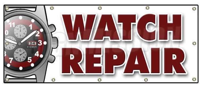 Watch Repair Banner