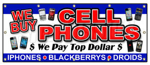 We Buy Cell Phones Banner