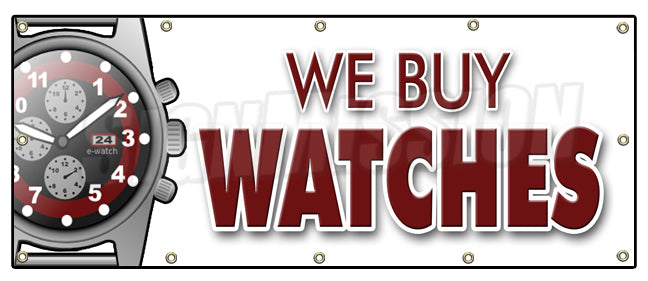 We Buy Watches Banner
