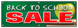 Back To School Sale Banner