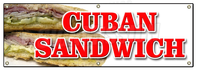 Cuban Sandwich Banner
