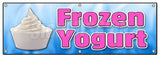 Frozen Yogurt Banner