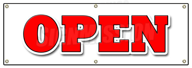 Open Banner
