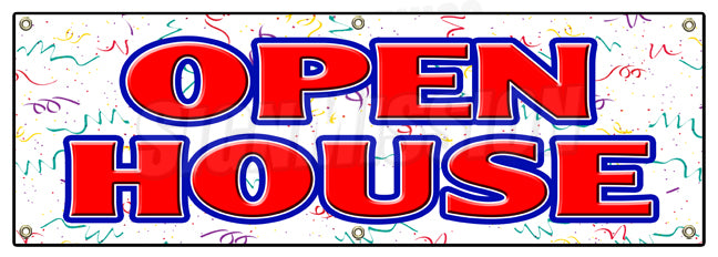 Open House Banner
