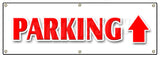 Parking Up Arrow Banner