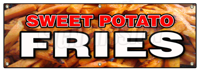Sweet Potato Fries Banner