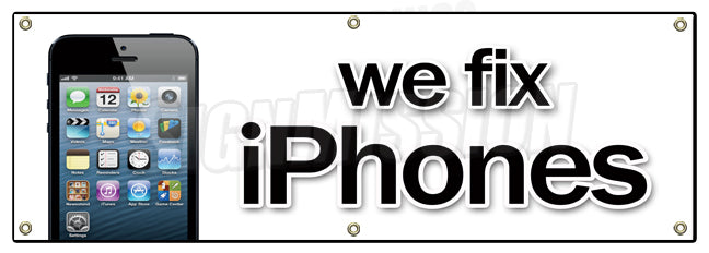 We Fix iPhones Banner